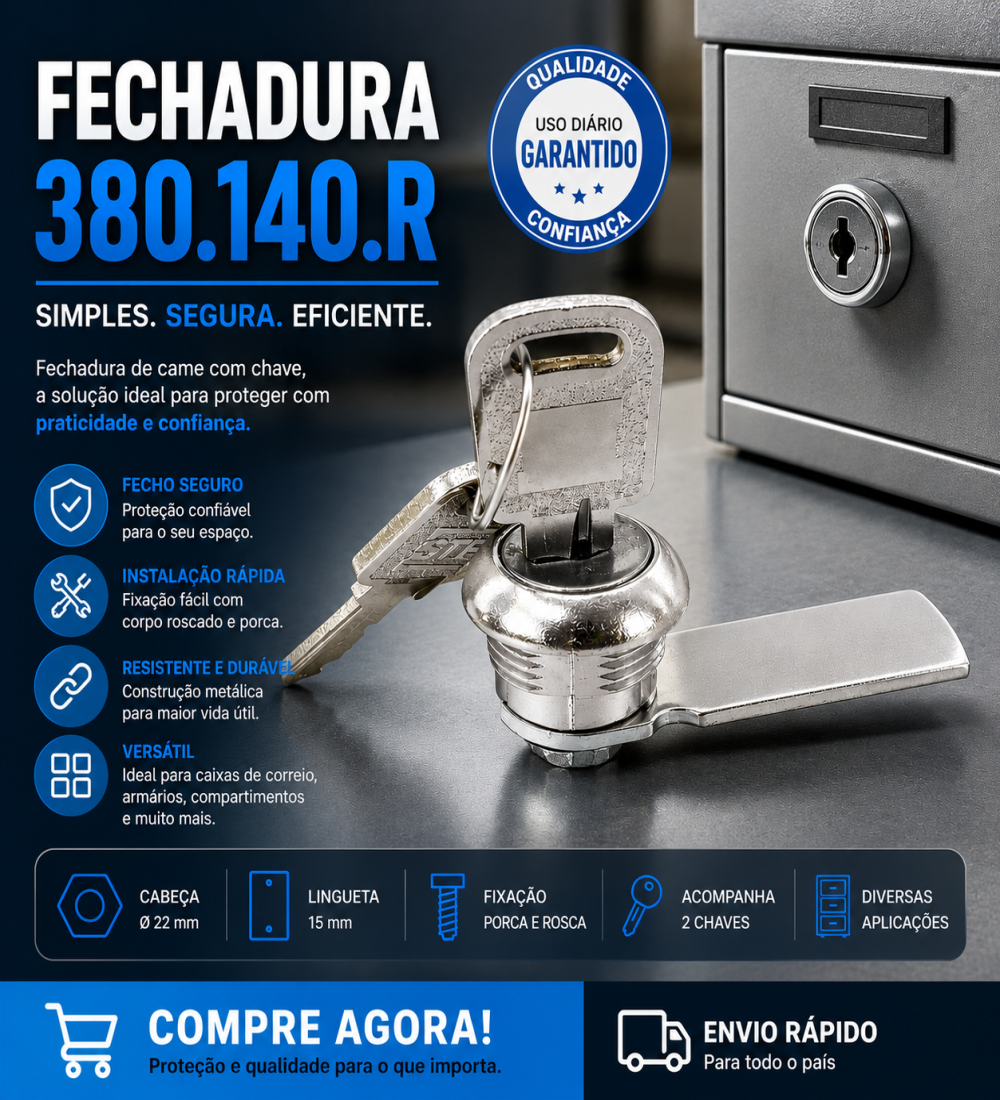 Fechadura 380.140.R